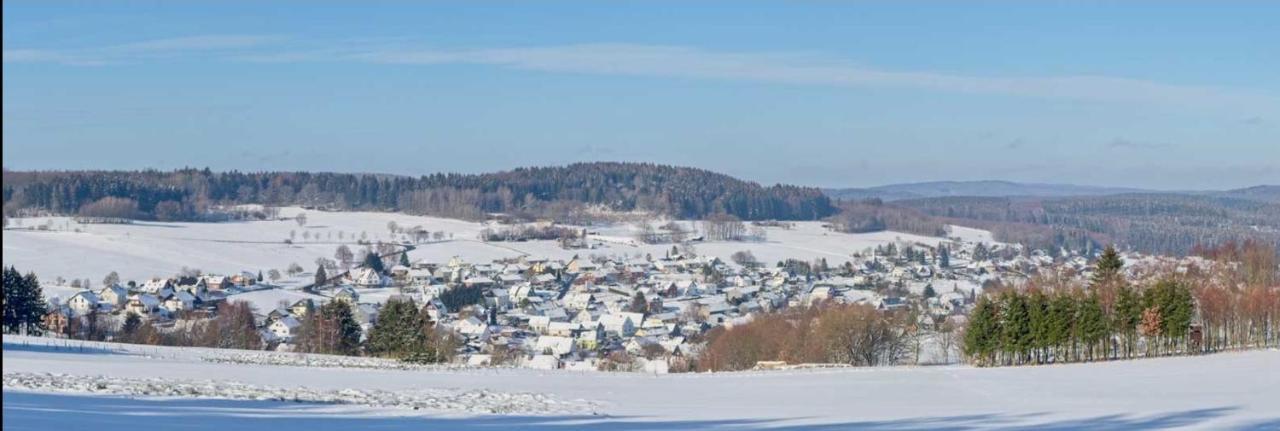 Ferienwohnung Fitness Entspannung Sauna Im Westerwald Derschen Zewnętrze zdjęcie